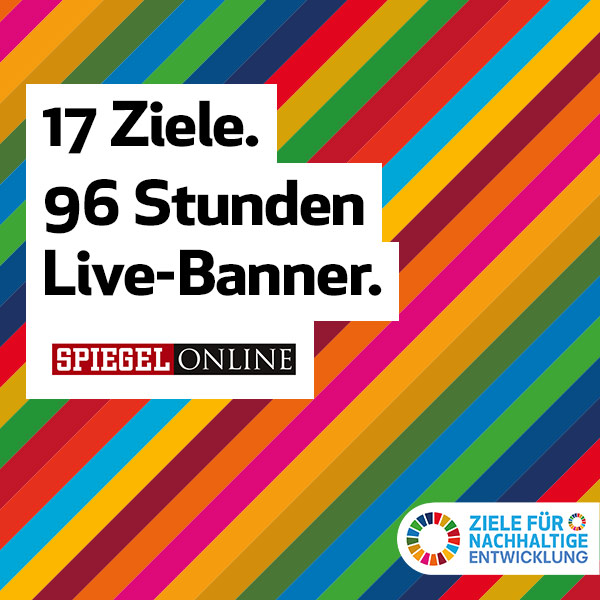 17 Ziele 96 Stunden Live Banner Spiegel Online