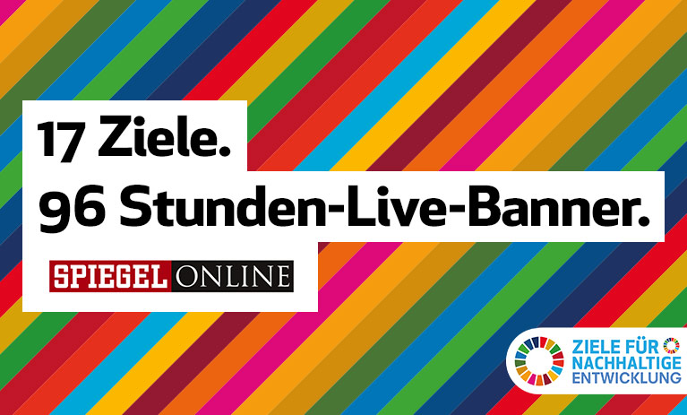 17 Ziele 96 Stunden Live Banner Spiegel Online